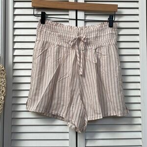 A&F striped shorts NWOT
